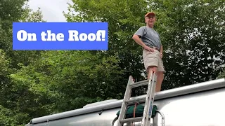 How I Climb On Our Airstream Roof | Airstream RV Travel