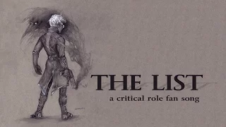 "The List" (critical role fan song) DEMO