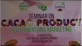 Seminar on Cacao Product Development and Marketing