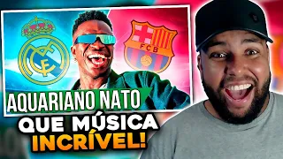 REACT ♫ VINI JR: O MAIOR ARTILHEIRO BR DO EL CLÁSICO! | Paródia Aquariano Nato - MC Saci