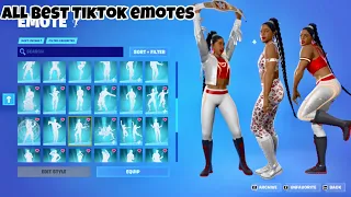 New Bianca Belair Skin with Best TikTok dances & Emotes|Fortnite X WWE