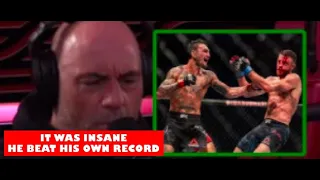 Fight of the year?? Reaction to Max Holloway DESTROYING Calvin Kattar