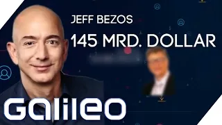 Der reichste Mann der Welt: Der ungewöhnliche Alltag von Jeff Bezos | Galileo | ProSieben
