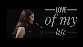 Queen - Love of my Life | saxophone cover by Alexandra (one take)