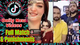 Saba Shah vs Sabziwaly | TikTok Match & Punishment | TikTok Live Video | Review & Comments