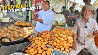 CHOTU MOTU ka BIKANERI Street Food India 🇮🇳 New Juna Maharaj सट्टा मंडी Kachori, Chole Bhature 😍