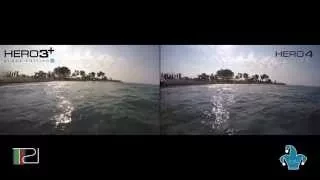 GoPro HERO 3+ Black Edition VS GoPro HERO 4 Silver | Video & Audio Comparison