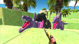 FPS PERSPECTIVE SURVIVE IN HIDDEN FORTRESS OF DOOM - Animal Revolt Battle Simulator