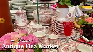 HUGE Flea Market in France / antique&vintage treasures!