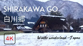 Shirakawa-go, the most beautiful village in Japan/ Winter wonderland/ 白川郷