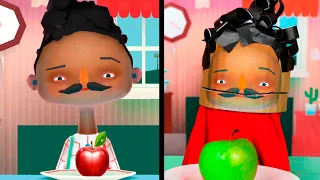 New Toca Kitchen 2 In Real Life VS Toca Kitchen in the Game