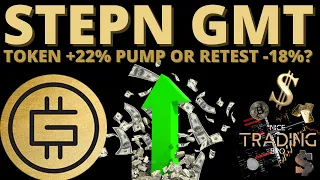 CAN STEPN GMT TOKEN PUMP 22% OR RETEST -18%? PRICE PREDICTION TECHNICAL ANALYSIS #STEPN #GMT #crypto