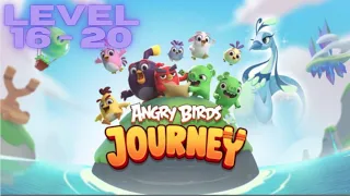 Angry Birds Journey Level 16 17 18 19 20 Walkthrough
