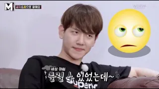 Baekhyun being a total mood (Mtopia)