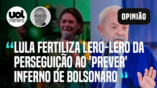 Josias: Lula dá matéria-prima para estruturar reação de Bolsonaro; fala dele é desnecessária