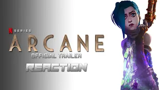 YAPANITS REACT : ARCANE Official Trailer Reaction Video