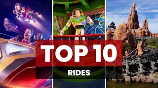 Top 10 rides at Disneyland Paris in 2023