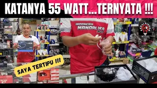 Saya Tertipu Kemasan Biled Projie 2.5inc Yang Katanya 55Watt..!!| Kedai Riders