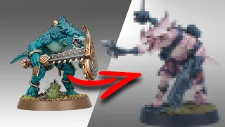 Kitbashing A CUSTOM XENOS Faction - SPACE LIZARDS