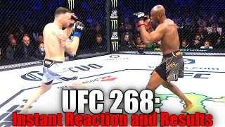 UFC 268 (Kamaru Usman vs Colby Covington 2): Reactions and Results