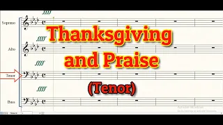 Thanksgiving and Praise Medley  | Tenor | SATB