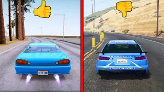 Cosas que GTA San Andreas hizo mejor que GTA 5