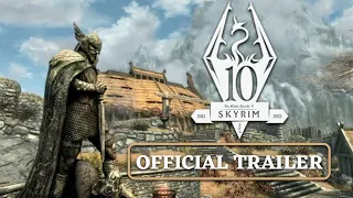 The Elder Scrolls V: Skyrim Anniversary Edition Trailer | official | 4k Quality |