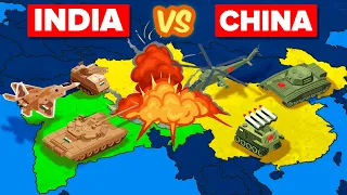 China vs India - Military Comparison (2024)