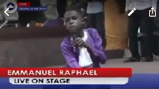 #Gospel : This young boy will blow your mind. Emmanuel Raphael In Deep worship