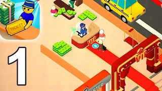 Ticket Empire : Transport Idle Gameplay Walkthrough Part 1 (iOS Android)