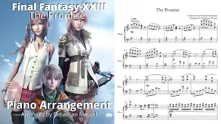 Final Fantasy XIII - The Promise Piano Arrangement (with Music Sheets)