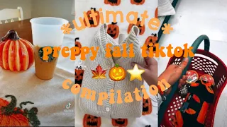 preppy fall tiktoks!! 20min+🍁🎃⭐️