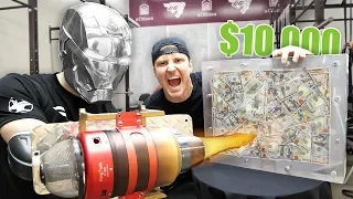 $10,000 IF ANY YOUTUBER CAN BREAK THE BOX!! (UNBREAKABLE GLASS CHALLENGE)