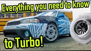 Everything You Need to Know to Turbo your non-turbo Subaru