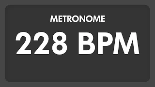 228 BPM - Metronome