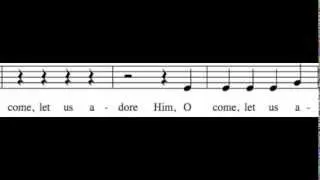 O Come, All Ye Faithful - Alto only - Learn How to Sing Christmas Carols