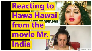 REACT TO: Hawa Hawai from the movie Mr. India with Sridevi