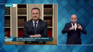 Bir Firma Çalışanlarına Dağıttığı Yardımları Zekat Yerine Sayabilir mi? (İşaret Dili)