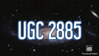 New Galaxy discovered recently named UGC 2885