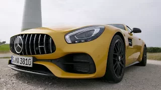 2018 Mercedes-AMG GT C Roadster at Bilster Berg - Exterior, Interior and Driving Footage