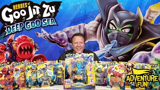 13 Heroes of Goo Jit Zu Deep Sea Goo Series 9 Including Mantara Adventure Fun Toy review!