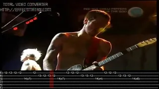 RHCP - Easily solos live Big Day Out 2000 - John Frusciante - TAB