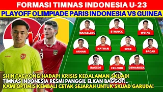 KRISIS KEDALAMAN SKUAD! Inilah Prediksi Line Up Timnas Indonesia vs Guinea di Olimpiade Paris 2024