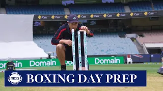 Preparing the pitches for Australia's biggest Test Match | Boxing Day 2019