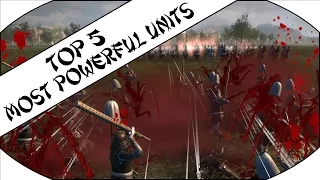 TOP 5 MOST POWERFUL UNITS - Total War: Shogun 2!