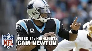 Cam Newton Highlights: 5 Touchdown Passes! (Week 11) | Redskins vs. Panthers | NFL