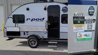 2023 Rpod 171 Travel Trailer by Forestriver RVs @ Couchs RV Nation a RV Wholesaler - RV Review Tour