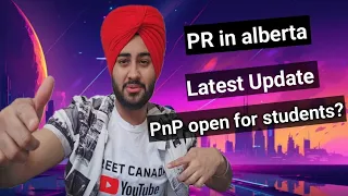 PR Latest Updates in canada | Pnp Open for international students or not ? #calgary #canada