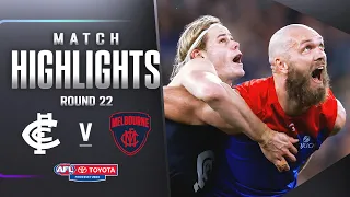 Carlton v Melbourne Highlights | Round 22, 2023 | AFL