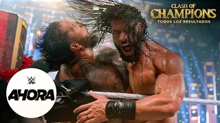 WWE Clash of Champions RESULTADOS: WWE Ahora, Sep 27, 2020